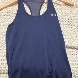 Navy blue workout top